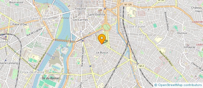 localisation de l'entreprise HUMET à TOULOUSE