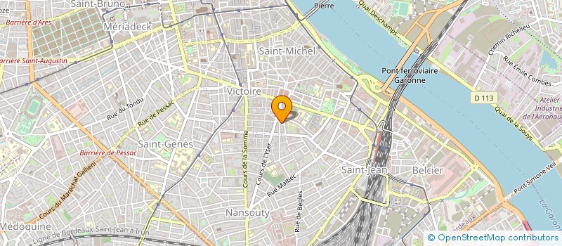 localisation de l'entreprise HUMEURS à BORDEAUX