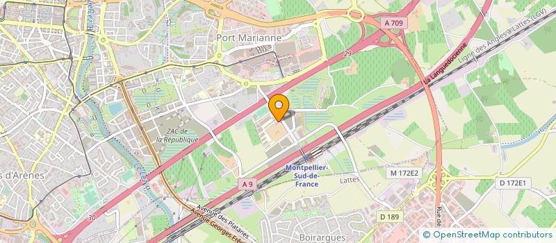 localisation de l'entreprise HUMEURS ET SAVEURS à MONTPELLIER