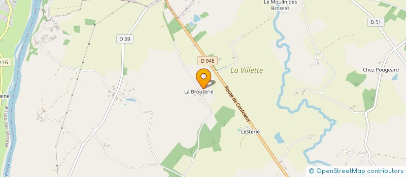 localisation de l'entreprise HUMIDITE FRIGO DISTRIBUTION CONSOMMABLES CUISINES à SAINT-MAURICE-DES-LIONS