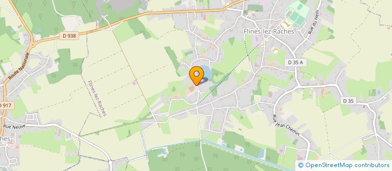 localisation de l'entreprise HUMIFRANCE  FLINES-LEZ-RACHES