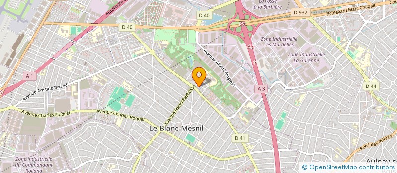 localisation de l'entreprise HUMMAH ISLAMIYA à LE BLANC-MESNIL