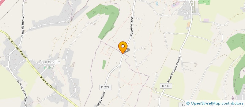 localisation de l'entreprise HUMON  LE THEIL-EN-AUGE