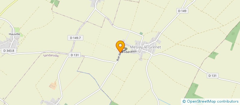 localisation de l'entreprise HUMS PARTNER à MESLAY-LE-GRENET