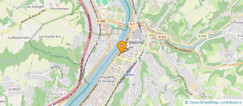 localisation de l'entreprise HUMULONE  VIENNE