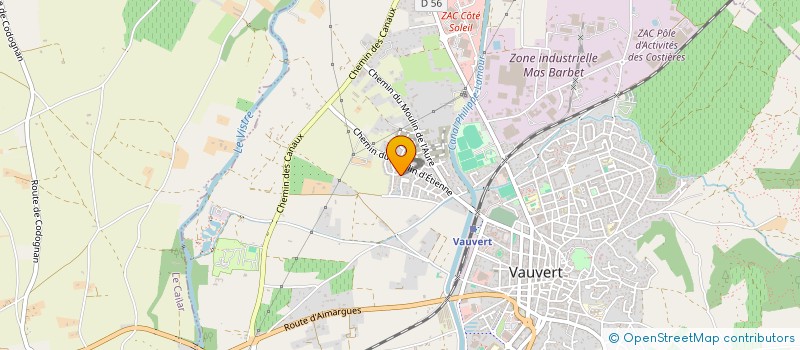 localisation de l'entreprise HUMURMURATION à VAUVERT