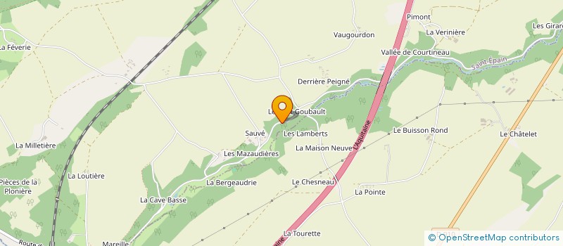 localisation de l'entreprise HUMUSPHERA à SAINTE-MAURE-DE-TOURAINE