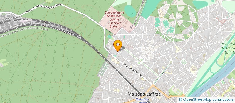 localisation de l'entreprise HUMYA à MAISONS-LAFFITTE