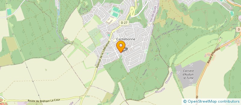 localisation de l'entreprise HUNALIA  VILLERUPT