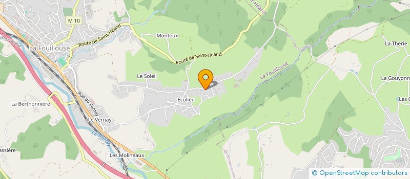 localisation de l'entreprise HUNAMAQUE  LA FOUILLOUSE