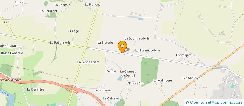 localisation de l'entreprise HUNAULT HENRI ET CHRISTIANE  CARBAY