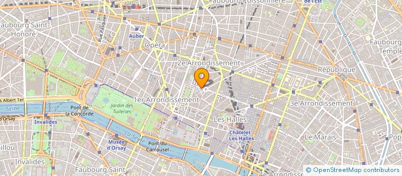 localisation de l'entreprise HUNDRED à PARIS