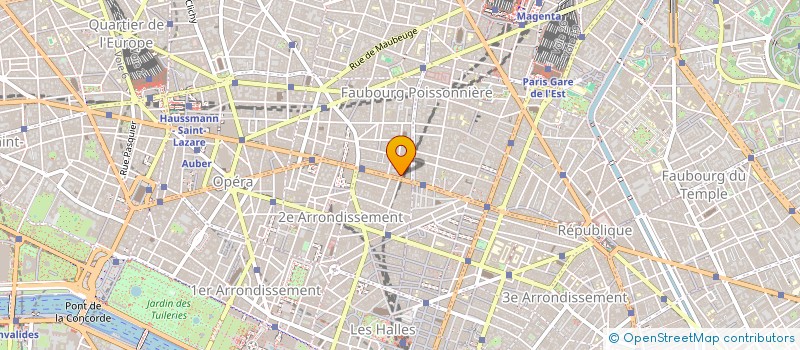 localisation de l'entreprise HUNER  PARIS