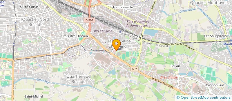 localisation de l'entreprise HUNG PHAT à AVIGNON