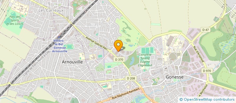 localisation de l'entreprise HUNGARIA DISTRIBUTION à GONESSE