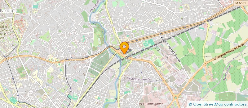 localisation de l'entreprise HUNGRY BOX  CASTELNAU-LE-LEZ