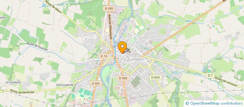 localisation de l'entreprise HUNGRY ORCA  CONDOM