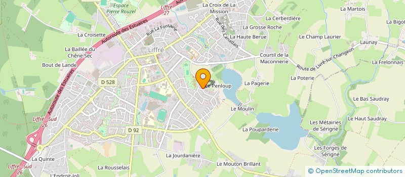 localisation de l'entreprise HUNGWOLF TESTING  LIFFRE