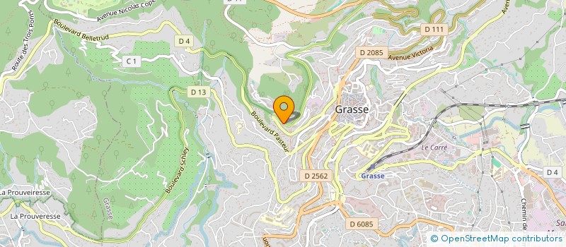 localisation de l'entreprise HUNIMAGE  GRASSE