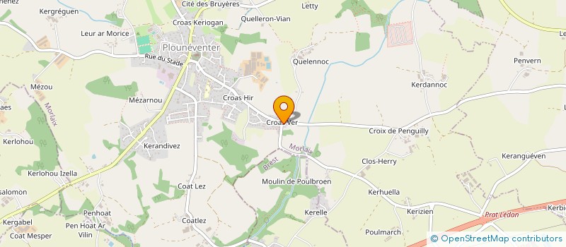 localisation de l'entreprise HUNIX  PLOUNEVENTER