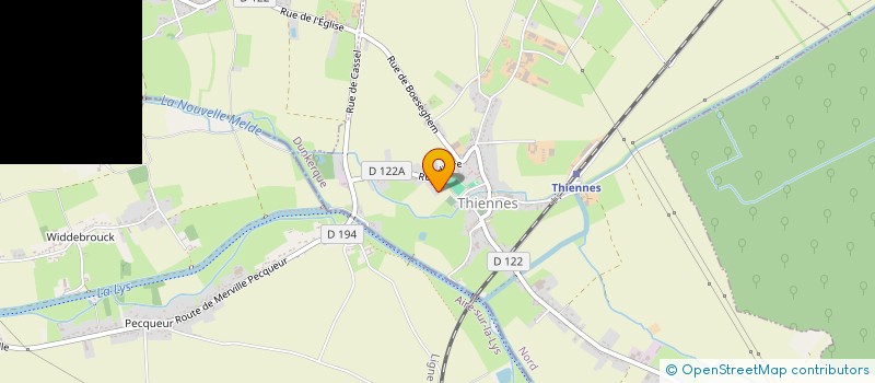 localisation de l'entreprise HUNNEBELLE à THIENNES