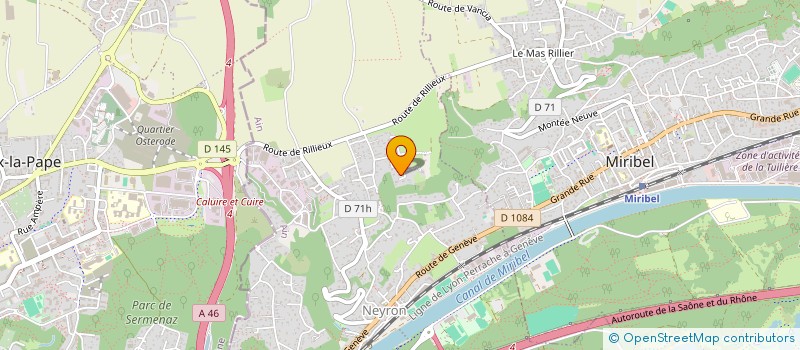 localisation de l'entreprise HUNO  NEYRON