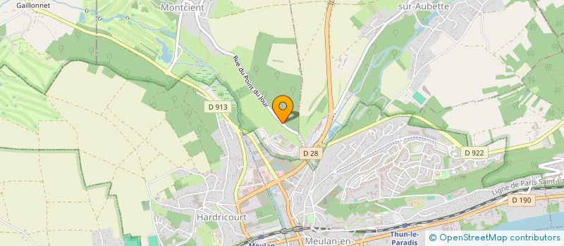 localisation de l'entreprise HUNT&CO  GAILLON-SUR-MONTCIENT