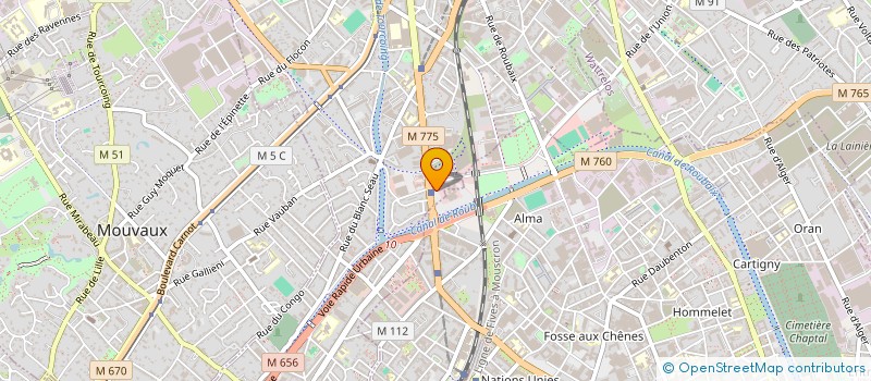 localisation de l'entreprise HUNTER INSTINCT  TOURCOING