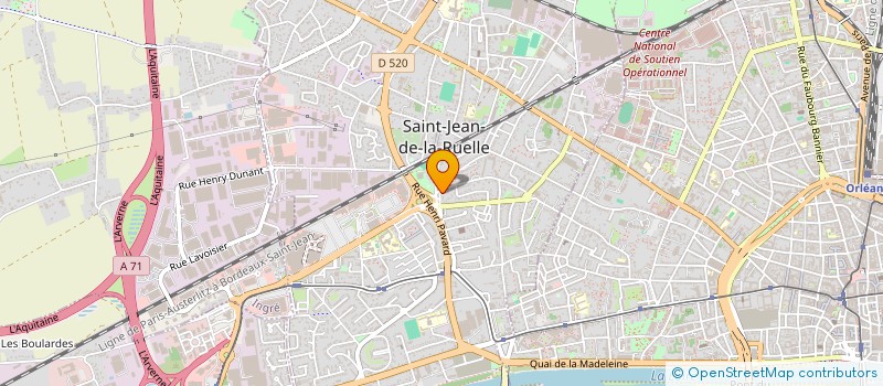 localisation de l'entreprise HUNTER'S 99 PROPERTIES  SAINT-JEAN-DE-LA-RUELLE