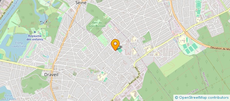 localisation de l'entreprise HUNTERBUSINESSDEVELOPMENT à DRAVEIL