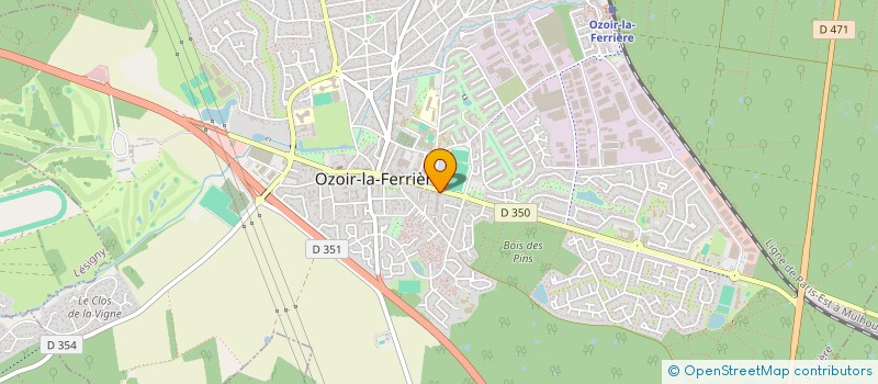 localisation de l'entreprise HUNTERS INVESTMENTS  CROISSY-BEAUBOURG