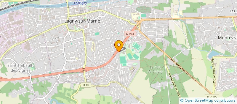localisation de l'entreprise HUNTERS TEAM à LAGNY-SUR-MARNE