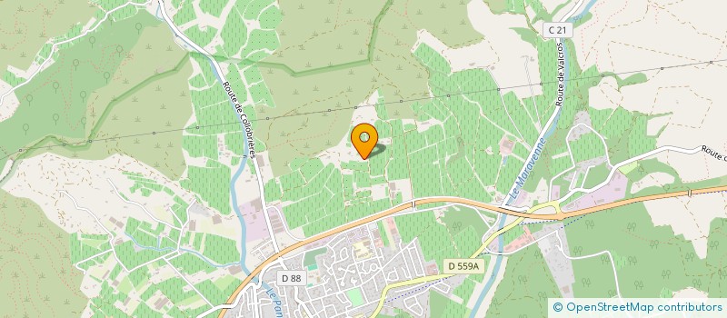 localisation de l'entreprise HUNZZY CREA  LA LONDE-LES-MAURES