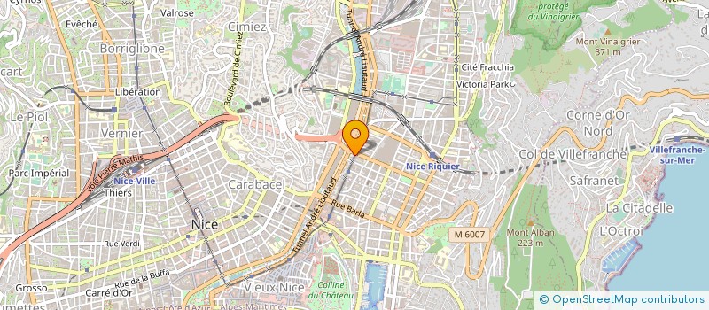 localisation de l'entreprise HUOM à NICE