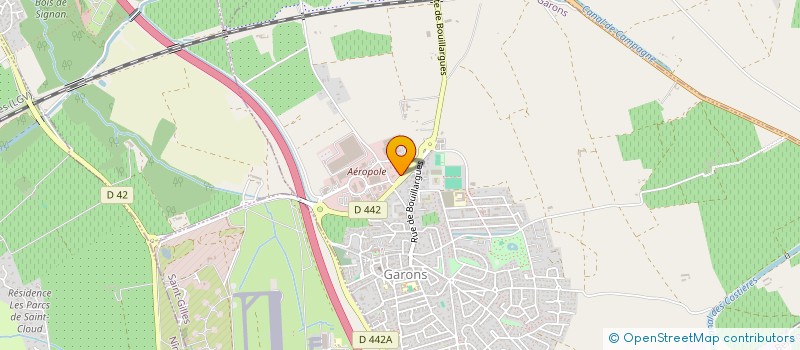 localisation de l'entreprise HUOT INVESTISSEMENTS  GARONS