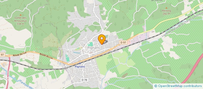 localisation de l'entreprise HUOT-MARCHAND  PIGNANS