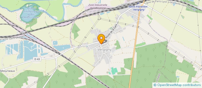 localisation de l'entreprise HUP GOURMAND  VERGIGNY