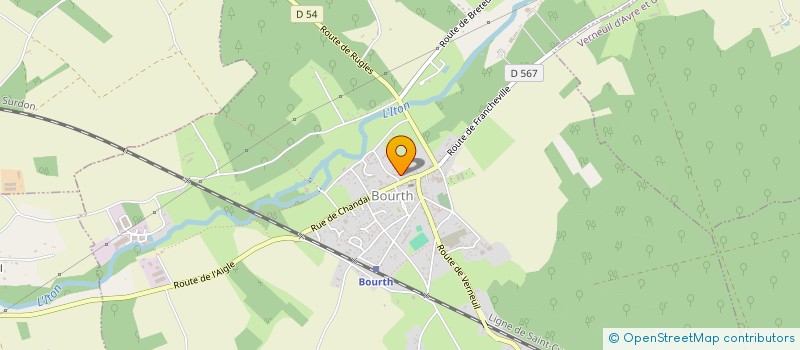 localisation de l'entreprise HUPACLA  BOURTH