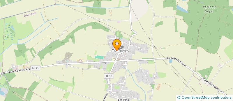 localisation de l'entreprise HUPARC  TRAMOYES