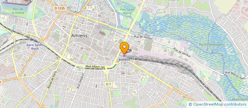 localisation de l'entreprise HUPCORP à AMIENS