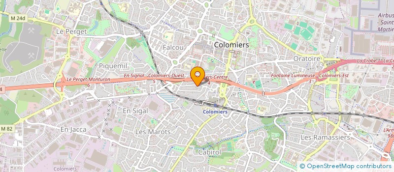 localisation de l'entreprise HUPER à COLOMIERS