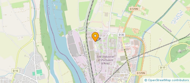 localisation de l'entreprise HUPER à ARLES