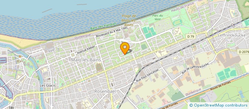 localisation de l'entreprise HUPHARM à DUNKERQUE