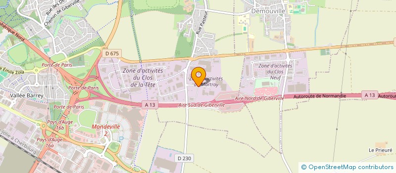 localisation de l'entreprise HUPIN GESTION IMMOBILIERE à GIBERVILLE
