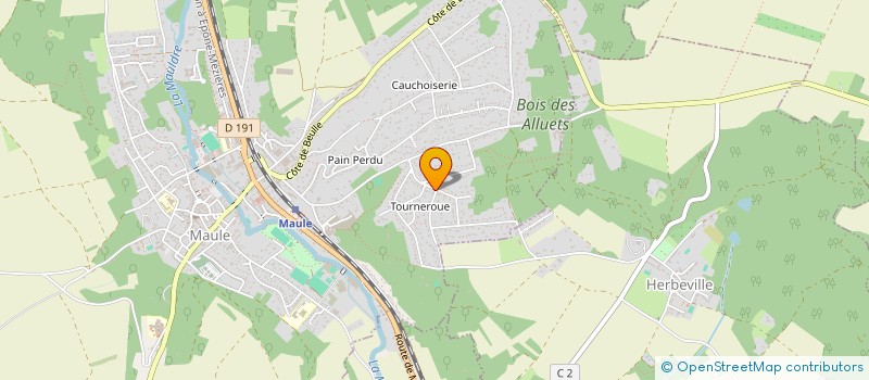 localisation de l'entreprise HUPNUPIT  MAULE