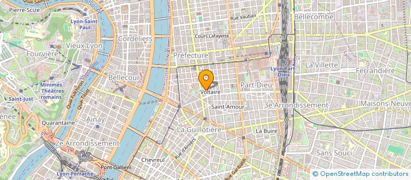 localisation de l'entreprise HUPSOO à LYON