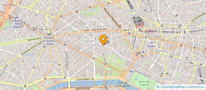 localisation de l'entreprise HUR ET MAX HOLDING à PARIS