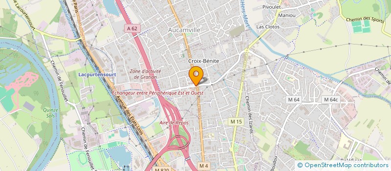 localisation de l'entreprise HURAM BATIMENT à AUCAMVILLE