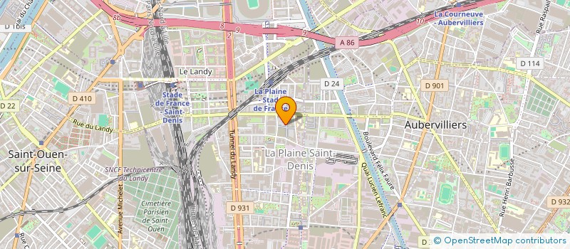 localisation de l'entreprise HURAND à SAINT-DENIS