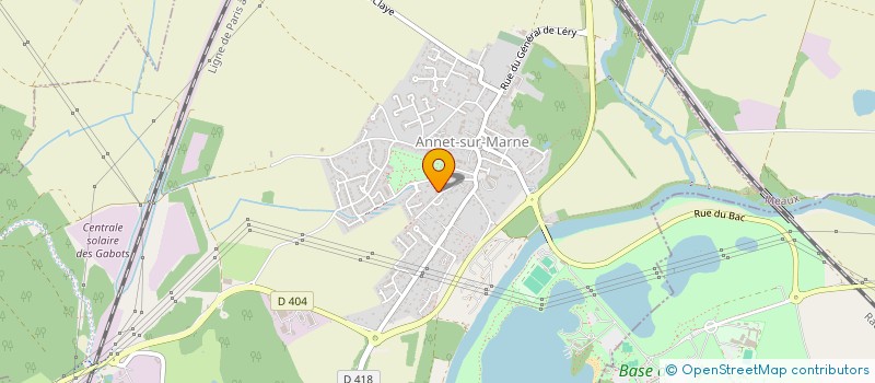 localisation de l'entreprise HURE  ANNET-SUR-MARNE